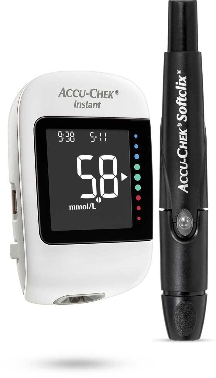 Accu-Chek Instant device and Softclix lancing device