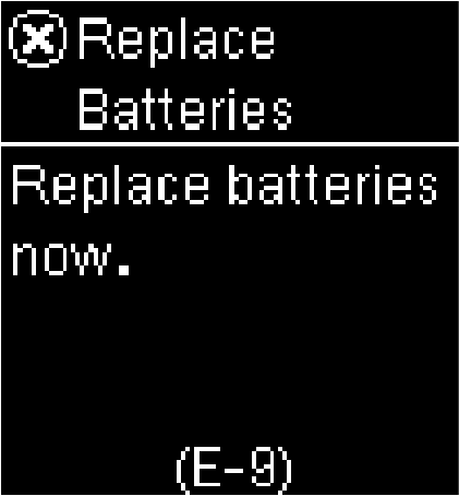 error code